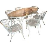 Woodard Outdoor Table and 6 Chairs