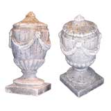 Pair of Urn Shaped Finials