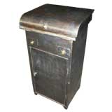 Antique Lift top metal cabinet
