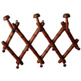 Faux Bamboo Expandable Hat Rack