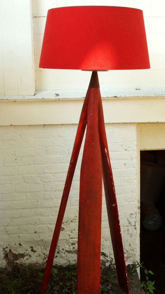 Oar Floor Lamp