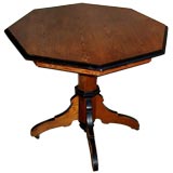 Antique Charles X Side Table or Small Dining Table