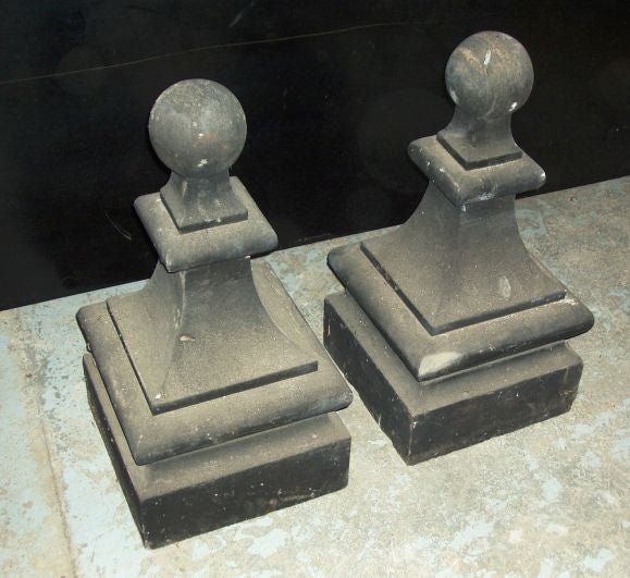 Pair of Pillar Post Tops