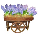 Antique Floral Shop Planting Cart