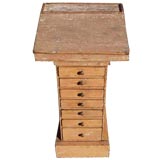 Antique Multi Drawer Side Table/Cabinet