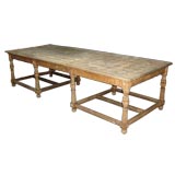 Bleached Oak Dining Table