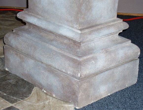 stone pedestal dining table