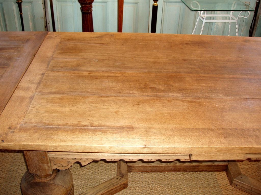 Bleached Oak Dining Table 1