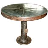 Vintage Tall Industrial Cafe Bar Table