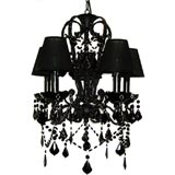 Beaded Crystal Chandelier