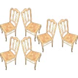 Set of Six Dining Chairs Set of Six Dining Chairs