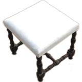 Antique Foot Stool-Bench