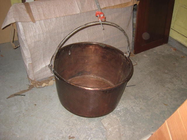 English Oversize Copper Tub