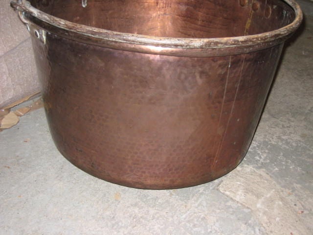 Mid-20th Century Oversize Copper Tub