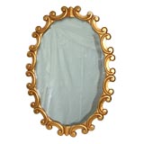 Gold 1970's Mirror