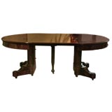 Classical Dining Room Table with Cluster Column Base