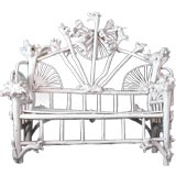 BIRCH ROOT BURL SETTEE