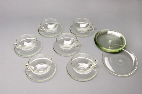 Czech czech functionalist coffee/tea service for six For Sale