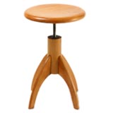 czech mid-century stool