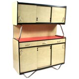 czech mid-century kitchen cabinet