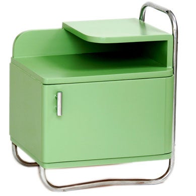 czech moderne night table/side table