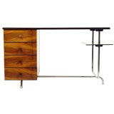 bauhaus desk with "floating" shelf