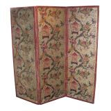 Vintage Chinoiserie Wallpaper Screen