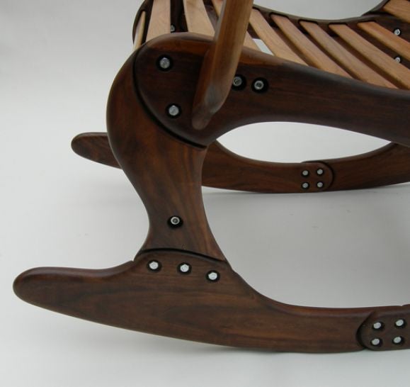 American Sculpted Rocking Chair by Jocko Johnson
