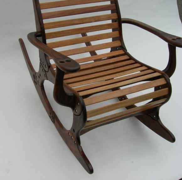 Sculpted Rocking Chair by Jocko Johnson 2