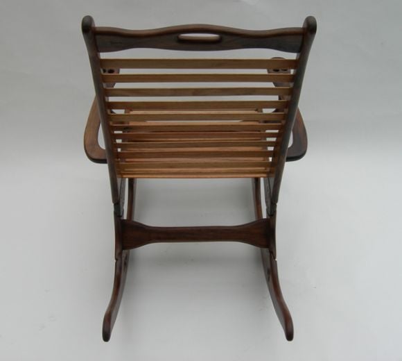 Sculpted Rocking Chair by Jocko Johnson 3