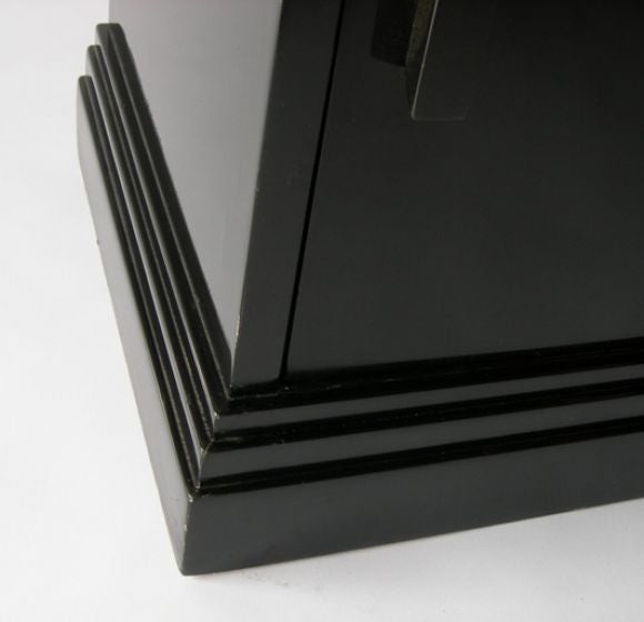 American Skyscraper Cabinet in the style of Paul Frankl