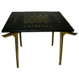 Mid Century Asian Influence Game Table