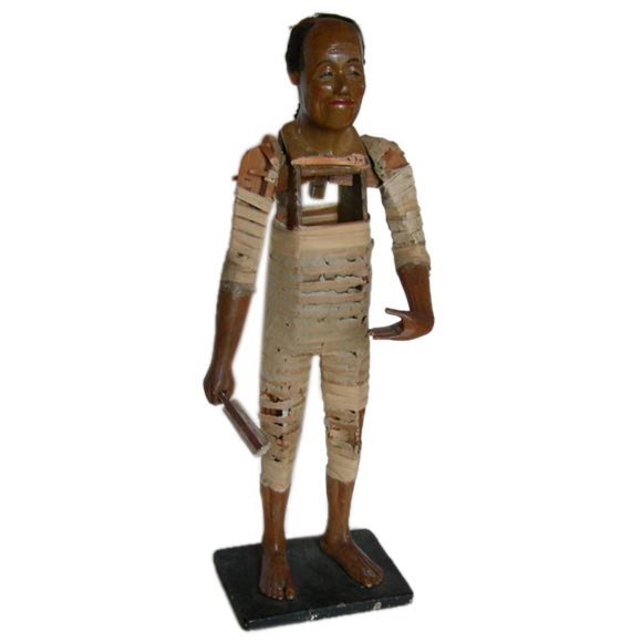 Early 20th Century Kimono Display Mannequin