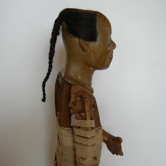 Early 20th Century Kimono Display Mannequin 4