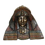 Antique Los Angeles' Egyptian Theater Sculptural Head