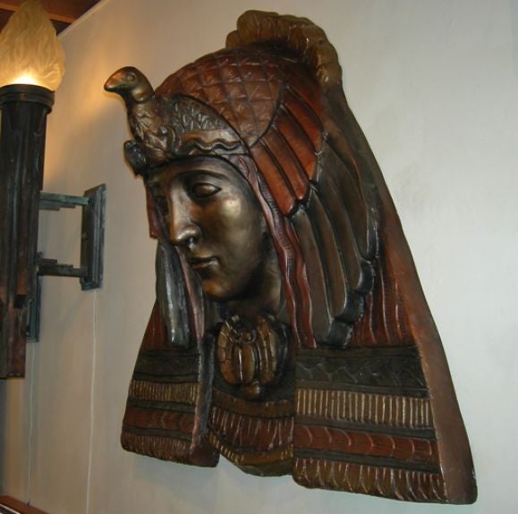 Los Angeles' Egyptian Theater Sculptural Head