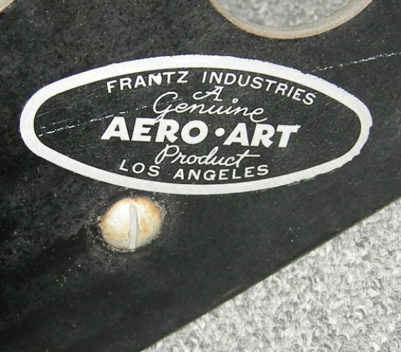 Mid-20th Century Aero Art DC3 Art Deco Cocktail Trolley