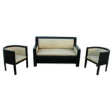 Art Deco Three Piece Seating Suite