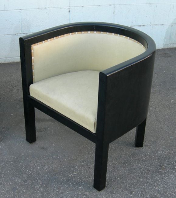 Mid-20th Century Art Deco Three Piece Seating Suite