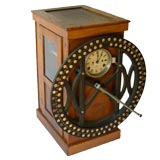 Early 20th Century Workplace Time Clock