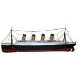 Vintage Large Scale Titanic Model