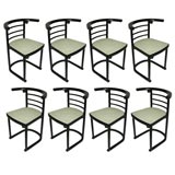 Josef Hoffmann Cafe Chairs for Thonet - Set of Eight