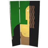 Art Deco Folding Screen After Donald Deskey