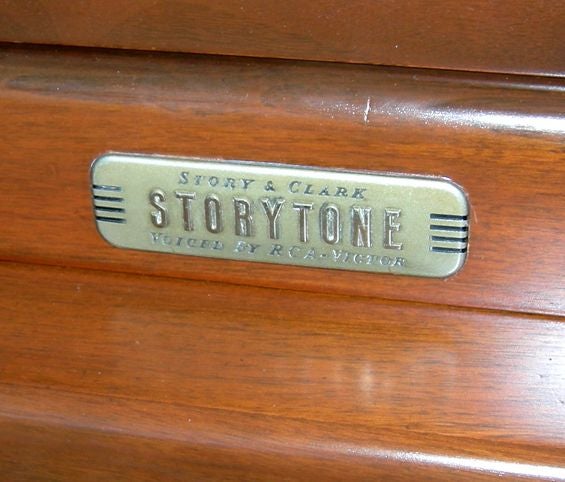 American RCA Storytone Art Deco Piano - John Vassos Design