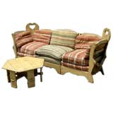 Monterey Style Sectional Sofa Suite