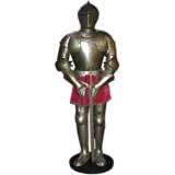 Vintage Movie Prop Medieval Suit of Armor