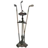 Cast Iron Golf Putter Smoke Stand