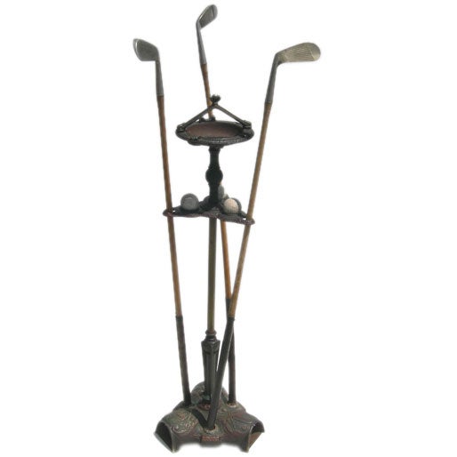 Cast Iron Golf Putter Smoke Stand