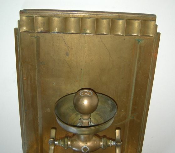 art deco fountain