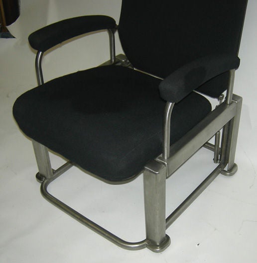 Mid-20th Century Henry Dreyfuss Collapsible Train Chair